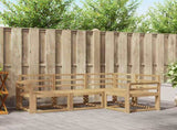Outdoor Sofa Set 4 pcs White 190 x 130.5 x 73 cm 3387558