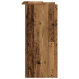 Reception Desk Old Wood 55x50x103.5 cm Engineered Wood 859022