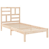 Bed Frame without Mattress Solid Wood 100x200 cm 3105940