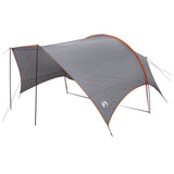 Camping Tarp Water-resistant Grey and Orange 550 x 400 x 230 cm 42028593