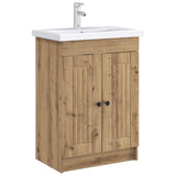 Bathroom under Sink Cabinet Artisan Oak 78.5 x 37.5 x 81 cm 890053