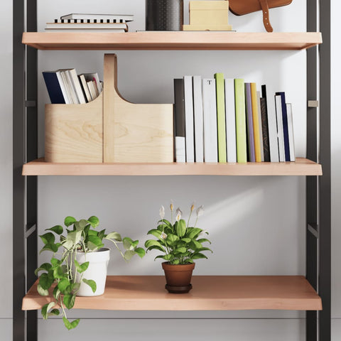 ZNTS Wall Shelf Light Brown 80x50x cm Treated Solid Wood Oak 363669