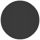 Garden Table Black 70x70x73 cm Poly Rattan 310465