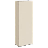 Shoe Cabinet Cream 60x30x166 cm Fabric 337260