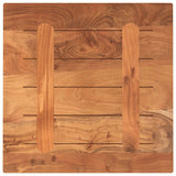 Table Top 50x50x2.5 cm Square Solid Wood Acacia 370914