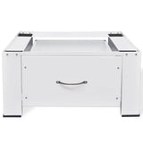 Pedestal for Washing Machine White with Drawer 275393
