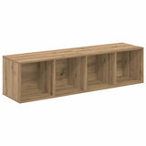 TV Cabinet Set 2 pcs Artisan Oak 37 x 37 x 142.5 cm 3393527