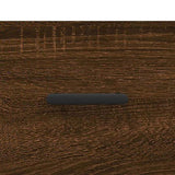 Sideboard Brown Oak 69.5x34x90 cm Engineered Wood 827867