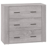 Sideboards 3 pcs Grey Sonoma Engineered Wood 3185429