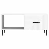 Coffee Table White 90 x 50 x 40 cm Engineered Wood 894955
