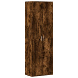 Highboard Smoked Oak 60x35x180 cm Engineered Wood 3276669