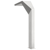 Pool Waterfall Stainless Steel 50 x 30 x 90 cm Silver 42039237