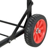 Saddle Trolley Foldable Black Steel 172502