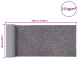 Non-slip Painter Fleeces 2 pcs 50 m 220 g/m Grey 3324775