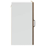 Kitchen Wall Cabinet Lucca Brown Oak Engineered Wood 853794