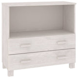 Sideboard HAMAR White 85x35x80 cm Solid Wood Pine 340497