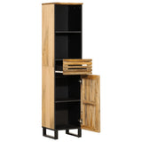 Sideboard 38x34x160 cm Solid Wood Rough Mango 377544