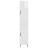 Cabinet Set 2 pcs High Gloss White 33 x 34.5 x 89.5 cm 3416632