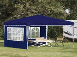 Pop-up Party Tent 288 x 288 x 245 cm Blue Oxford Fabric 42019758