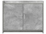 Sideboard Concrete Grey 72 x 36 x 80 cm Engineered Wood 8011094