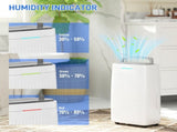 16L Multi-Mode Dehumidifier, with Wheels - White T3398P378785