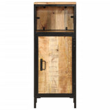 Bathroom Cabinet 40x27x90 cm Solid Wood Mango and Iron 358571