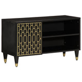 TV Cabinet 80x31x46 cm Solid Wood Mango 358335