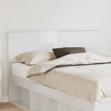 Headboard Gloss White Engineered wood 888302