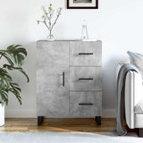 Sideboard Concrete Grey 69.5x34x90 cm Engineered Wood 827944
