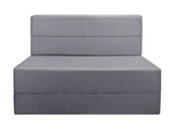 Floor Sofa Bed, 3-in-1 Folding Mattress Lounge Chair to Guest Bed, Japanese Futon Floor Couch with T6608P588755