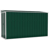 Garden Shed Green Galvanised steel, metal Large Garden Shed 316225