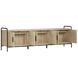TV Cabinet 167.5 x 33 x 50 cm Sonoma Oak Engineered Wood 8013747