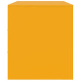 TV Cabinet Mustard Yellow 99x39x44 cm Steel 841646