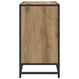 Bathroom Sink Cabinet with Storage Artisan oak 65 x 33 x 60 cm 883615