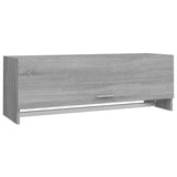 Wardrobe Grey Sonoma 100x32.5x35 cm Engineered Wood 815214