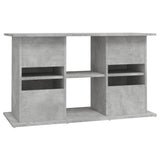 Aquarium Stand Concrete Grey 101x41x58 cm Engineered Wood 833611