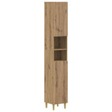 Bathroom Cabinet with Open Shelf ARNHEM Artisan Oak 896604