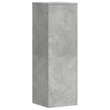 Plant Stands 2 pcs Concrete Grey 33x33x100 cm Engineered Wood 3307885