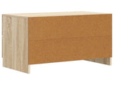 Bedside Cabinet Sonoma Oak 62 x 34.5 x 44.5 cm Engineered Wood 895697