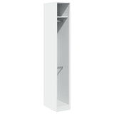 Wardrobe White 30x50x200 cm Engineered Wood 3307774