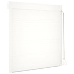 Roller Shutter Aluminium 130x140 cm White 144973
