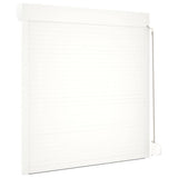 Roller Shutter Aluminium 130x140 cm White 144973