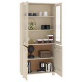 Highboard HAMAR Solid Wood Pine Honey Brown 3100926