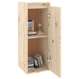 Wall Cabinets 2 pcs 30x30x80 cm Solid Wood Pine 813496