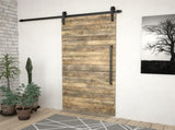 Sliding Door SKIEN Hardware Kit 200 cm Steel Black 145265