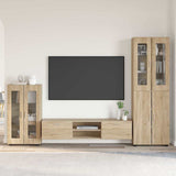 TV Cabinet Set FLORIN 3 pcs Sonoma Oak Engineered Wood 3397976