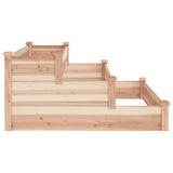 Garden Raised Bed 120x120x56 cm Solid Wood Fir 364304