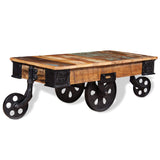 243980 Coffee Table Reclaimed Wood 90x45x35 cm
