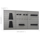 Workbench with Three Wall Panels 3053428