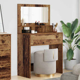 Bedroom Dressing Tables with Drawer Old Wood 80 x 39.6 x 135 cm 888985